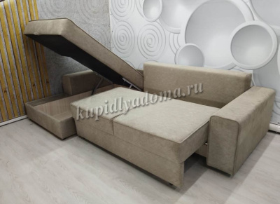 Угловой диван-кровать Лидер независимый пружинный блок левый 2 кат. К (006)