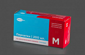Перчатки синтетический винил ImpactoPro б/талька голубые р-р M (200 шт.)