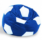 Кресло-мешок Мяч XL (Синий/Белый)