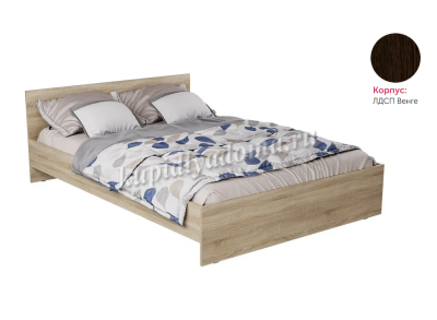 Кровать Лайт КР-004 1.4 (Венге) 